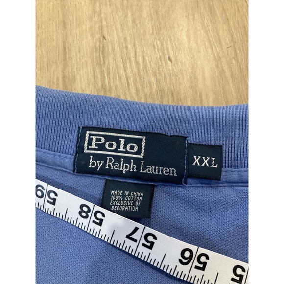 Polo Ralph Lauren Collared Shirt Blue XXL - Picture 5 of 5